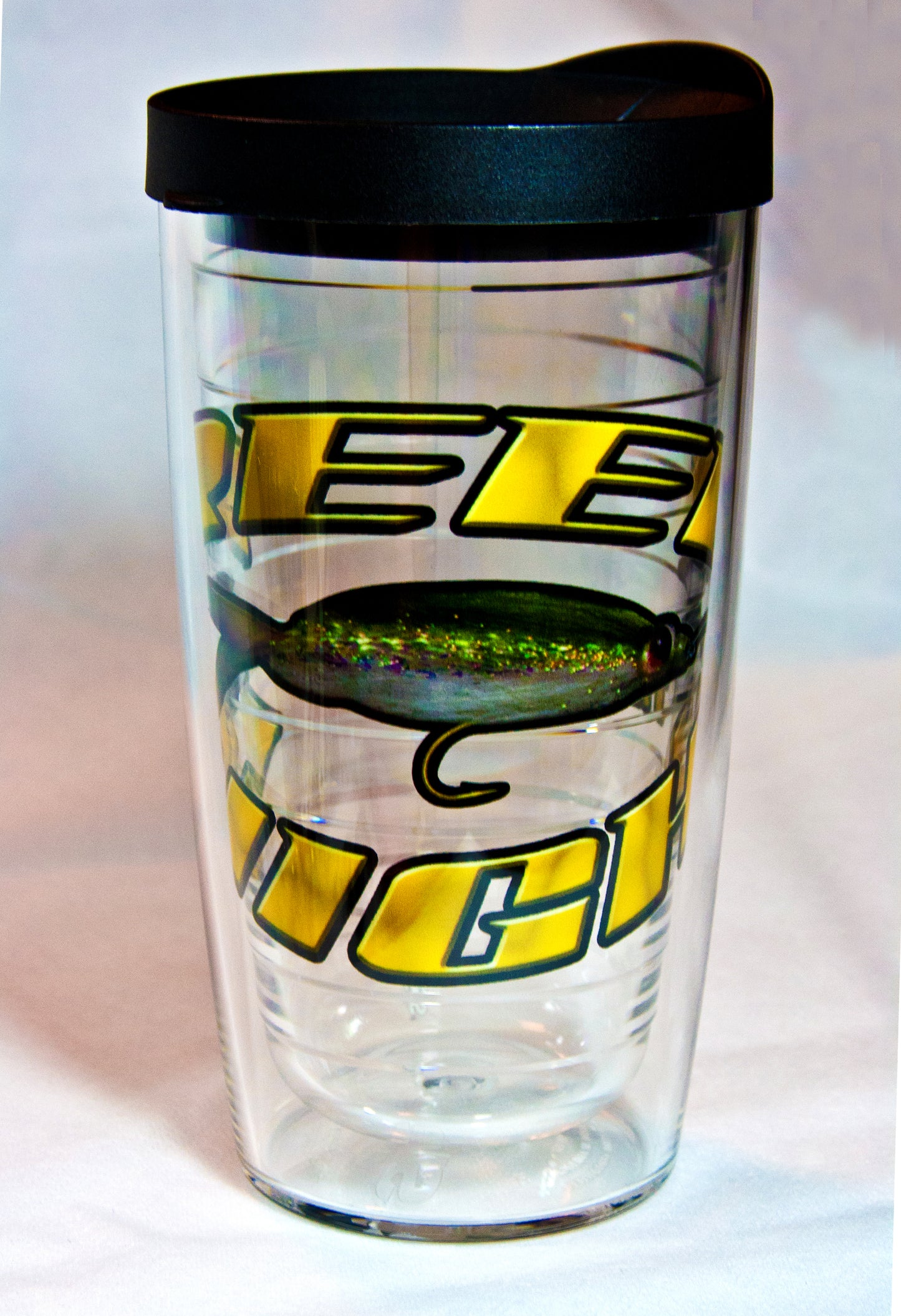 Insulated Drinking Tumbler with Fly Graphic