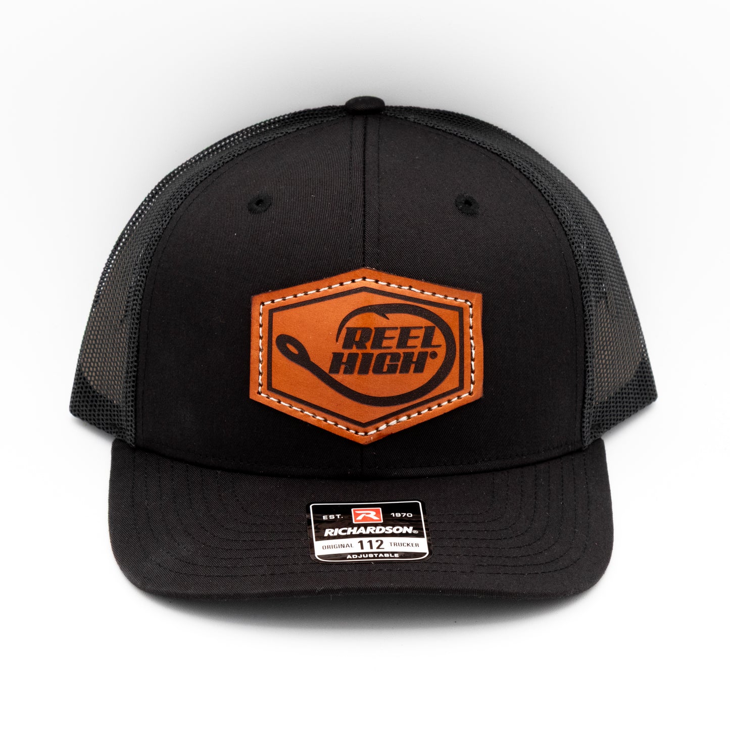 Leather Patch Hex Cap Reel High Circle Hook Richardson 112