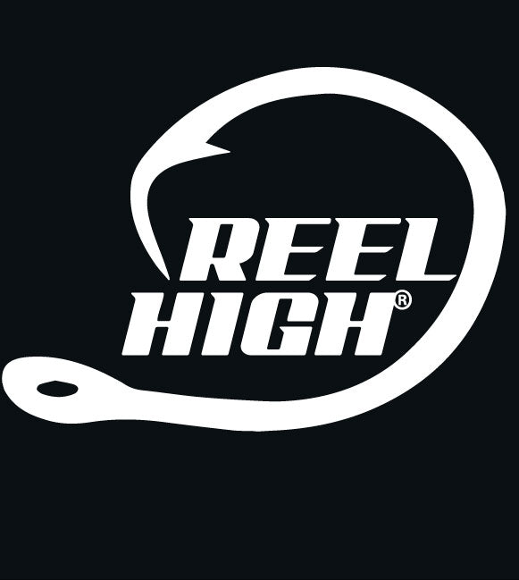 White Vinyl 12" Circle Hook Decal
