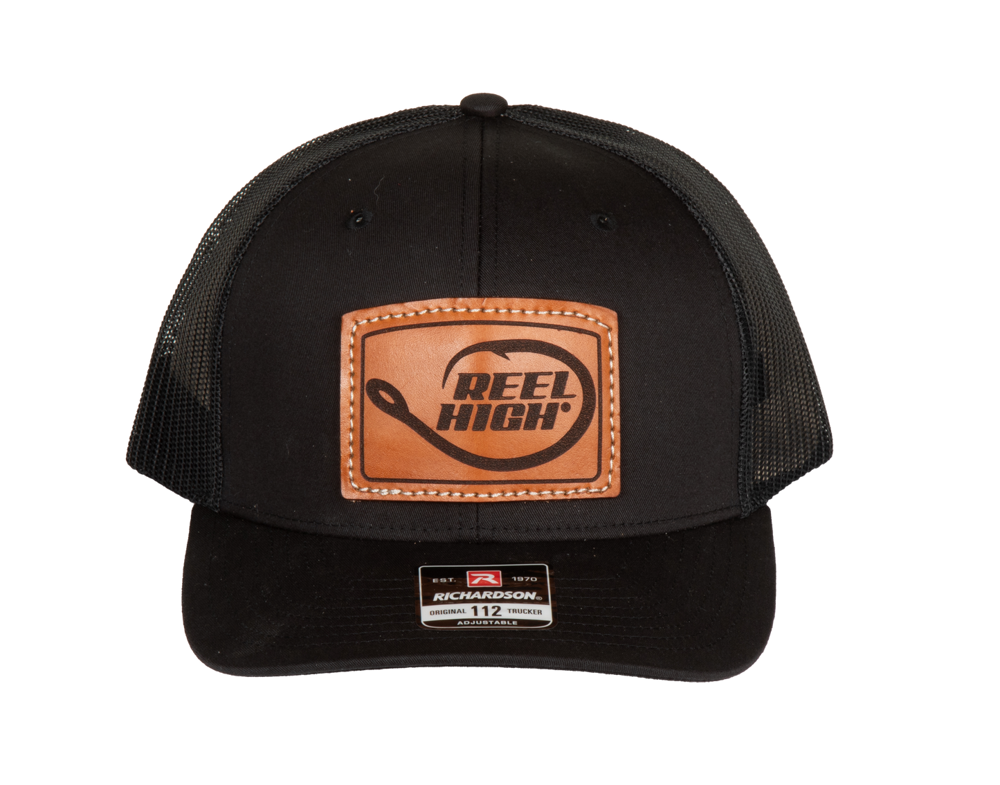 Leather Hat Patch Arch Richardson 112 Black