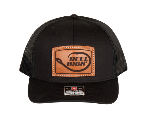 Leather Hat Patch Arch Richardson 112 Black