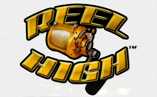 Reel High Vehicle Decal with Deep-Sea Reel